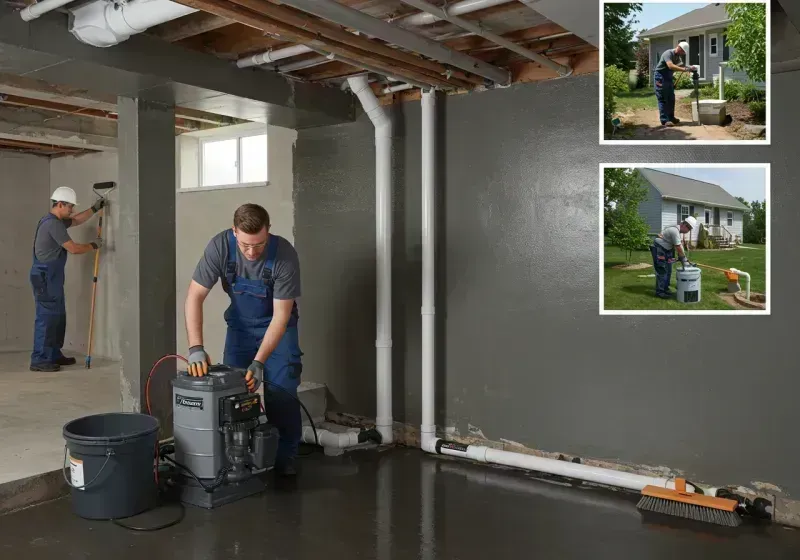 Basement Waterproofing and Flood Prevention process in Tilton, IL